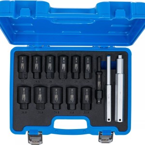 Rim Lock Nut Dismantling Tool Set | 14 pcs.