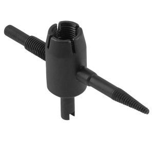 Valves calibrator, burnished tap