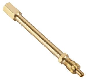 Metal extension for valve valves for pumping 100mm wheels