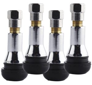 Valve TR413 CH chromed REDATS for aluminum rims - 4 pcs