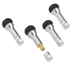 Valve TR414 CH chrome-plated for aluminum rims - 4 pcs